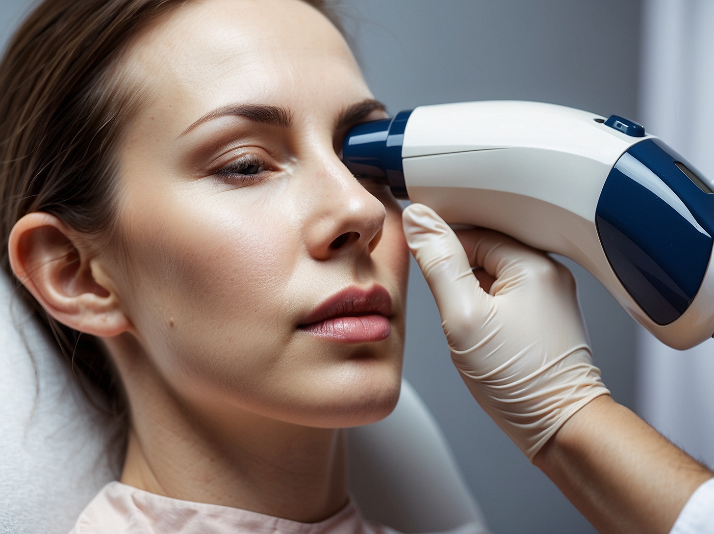 Fraxel laser wrinkle fine line sun damage resurfacing Seoul Korea clinic